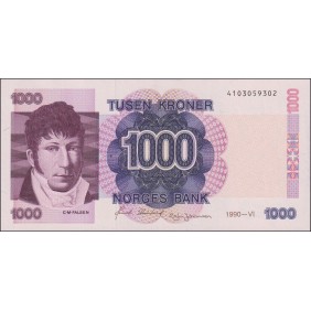 NORWAY 1000 Kroner 1990