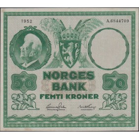 NORWAY 50 Kroner 1952