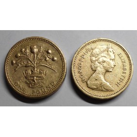 GREAT BRITAIN 1 Pound 1984