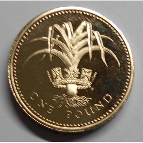 GREAT BRITAIN 1 Pound 1985...