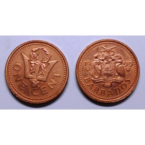 BARBADOS 1 Cent 1999