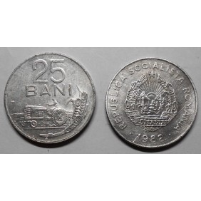 ROMANIA 25 Bani 1982