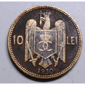 ROMANIA 10 Lei 1930 (a)