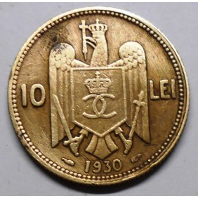ROMANIA 10 Lei 1930