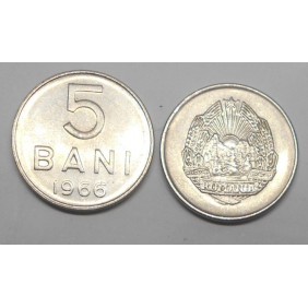ROMANIA 5 Bani 1966