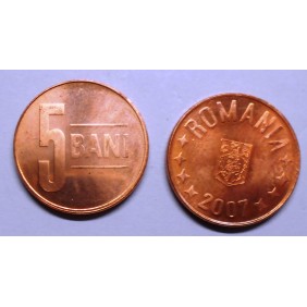 ROMANIA 5 Bani 2007