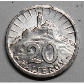 SLOVAKIA 20 Halierov 1943