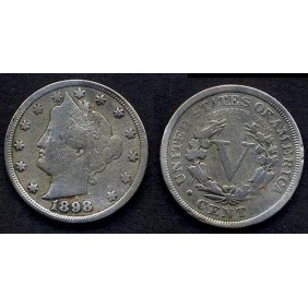 USA Liberty Nickel 5 Cents...