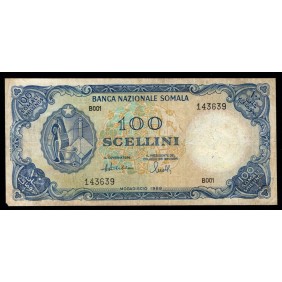 SOMALIA 100 Scellini 1968