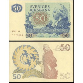 SWEDEN 50 Kronor 1981