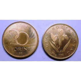 HUNGARY 20 Forint 1995