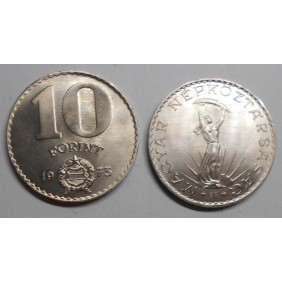 HUNGARY 10 Forint 1973