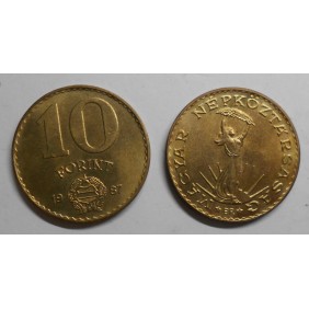 HUNGARY 10 Forint 1987