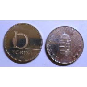 HUNGARY 10 Forint 1993