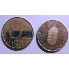 HUNGARY 10 Forint 1995