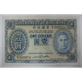 HONG KONG 1 Dollar 1940...