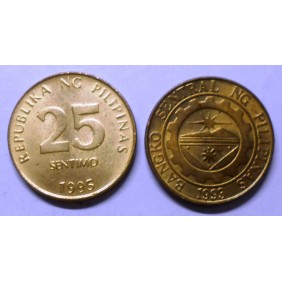 PHILIPPINES 25 Sentimos 1995