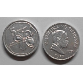 PHILIPPINES 5 Sentimos 1983