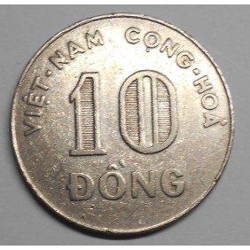 VIET NAM SOUTH 10 Dong 1968