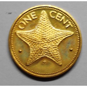 BAHAMAS 1 Cent 1977 Proof