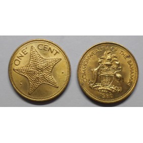 BAHAMAS 1 Cent 1980