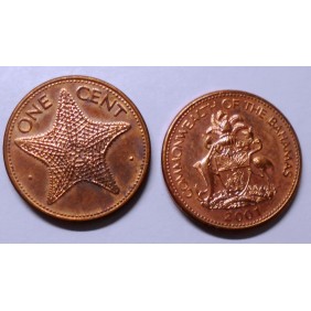 BAHAMAS 1 Cent 2001