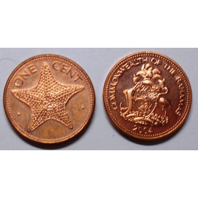 BAHAMAS 1 Cent 2004