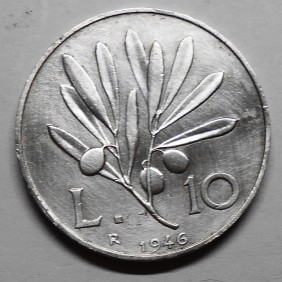 10 Lire 1946