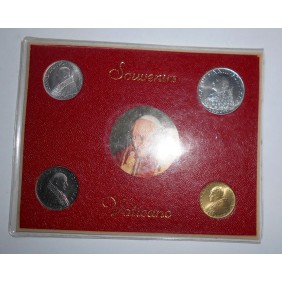 VATICANO Serie 4 coins 1962...