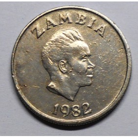ZAMBIA 5 Ngwee 1982