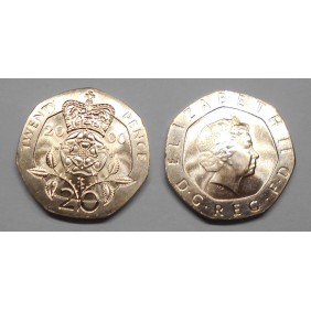 GREAT BRITAIN 20 Pence 2000