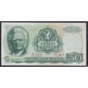 NORWAY 50 Kroner 1977