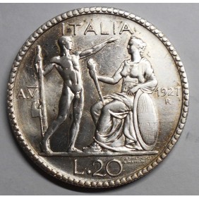 20 LIRE LITTORE 1927
