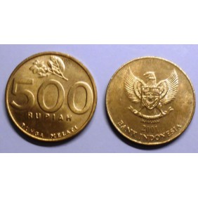 INDONESIA 500 Rupiah 2001