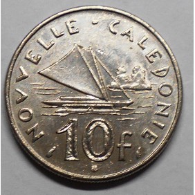 NEW CALEDONIA 10 Francs 1977