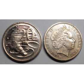 AUSTRALIA 20 Cents 1999