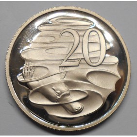 AUSTRALIA 20 Cents 1989 PROOF