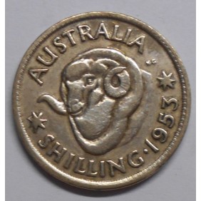AUSTRALIA 1 Shilling 1953 AG