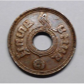 THAILAND 1 Satang 1935 (2478)