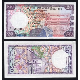 SRI LANKA 20 Rupees 1990