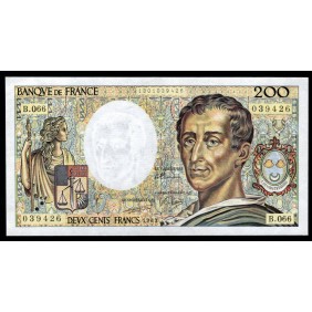 FRANCE 200 Francs 1989