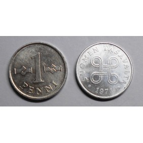 FINLAND 1 Penni 1971