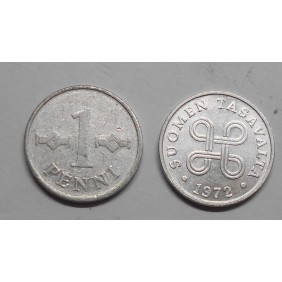 FINLAND 1 Penni 1972