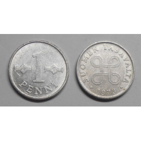 FINLAND 1 Penni 1973