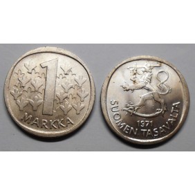FINLAND 1 Markka 1971