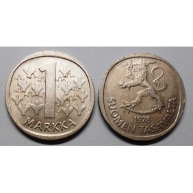 FINLAND 1 Markka 1976