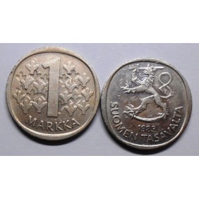 FINLAND 1 Markka 1983 K