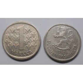 FINLAND 1 Markka 1985