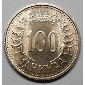 FINLAND 100 Markkaa 1958 AG