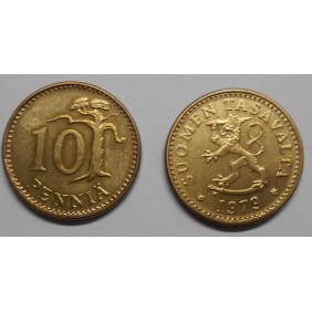 FINLAND 10 Pennia 1979